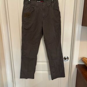Men's Wrangler Riggs Gray Work Pants / 6 pairs!!